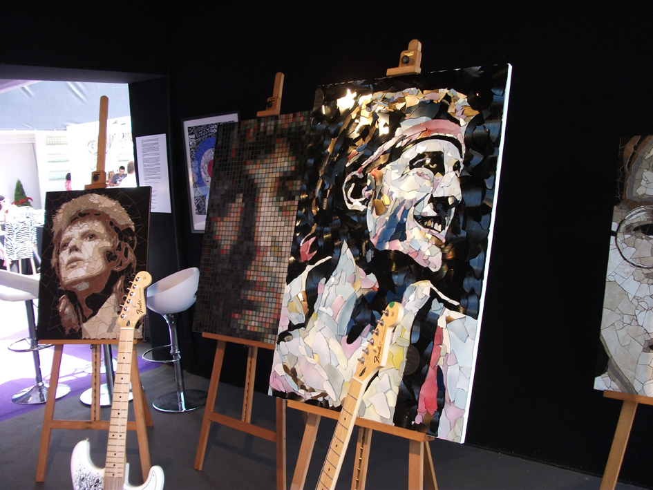 Ed Chapman Mosaics at Hard Rock Calling 2